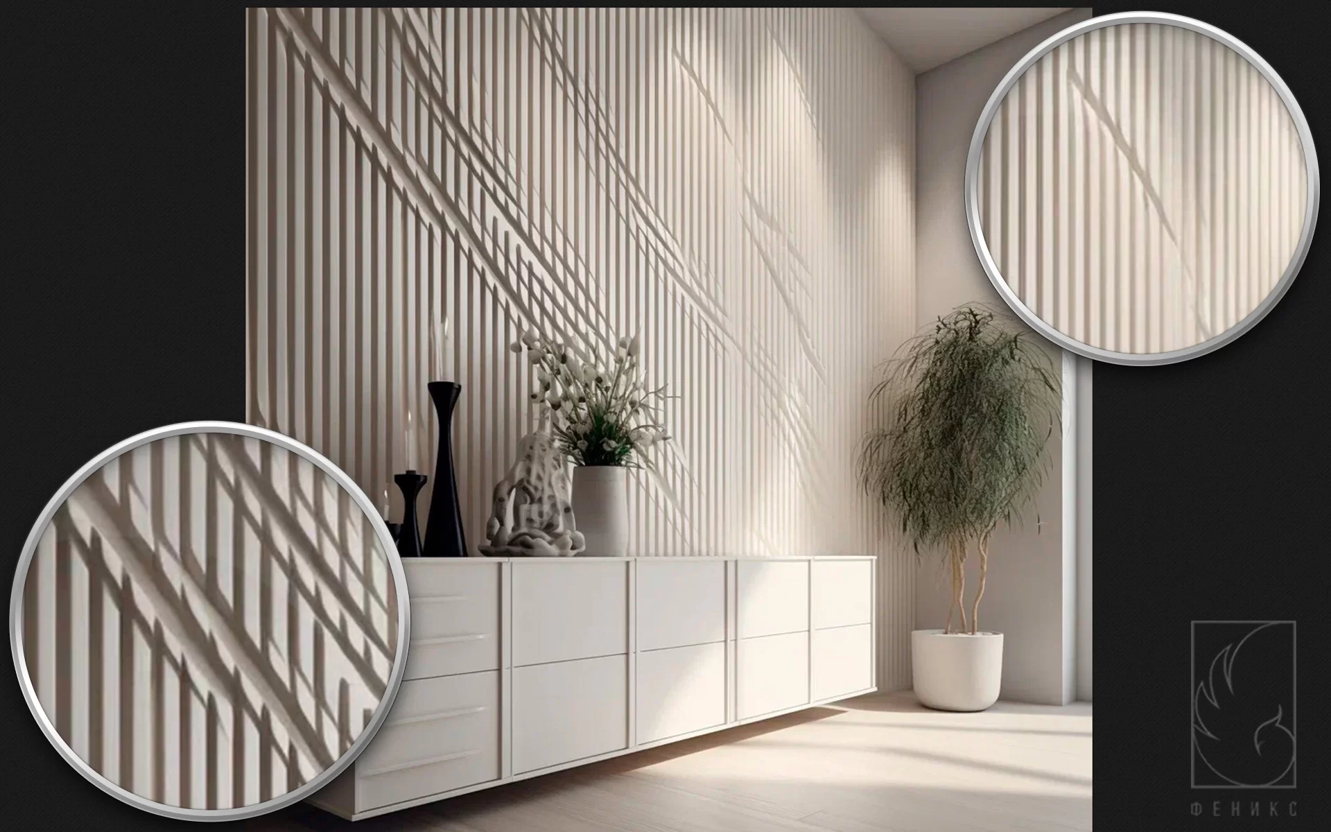3D Панель на стену 2+pinterest